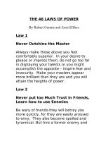 The 48 Laws of Power.doc