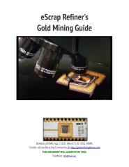 ESCRAP REFINERS GOLD MINING GUIDE.pdf
