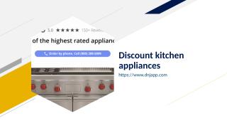 Discount kitchen appliances.ppt