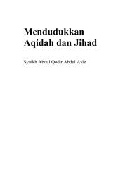 Syaikh Abd.Qodir bin Abd.Aziz - aqidah_jihad.pdf