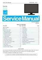 philips tft-lcd color monitor 185vw9 (envision p851) service manual.pdf