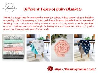Different Types of Baby Blankets.pptx