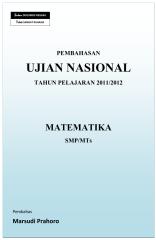 Soal dan Pembahasan UN Matematika SMP 2012 Lengkap.pdf