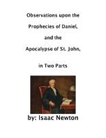 Daniel e Apocalipse Por Isaac Newton....pdf
