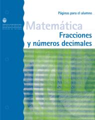 Apuntes para la enseñanza – Matemática 6  Fracciones y números decimales, Alumno.pdf