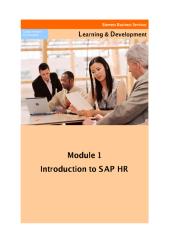 Introduction to SAP HR Module 1.pdf