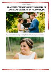 BEAUTIFUL WEDDING PHOTOGRAPHY OF ANNE AND DRAZEN’S IN VICTORIA, BC.pdf