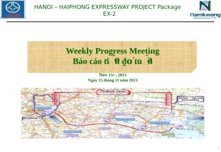 2013.11.15 Weekly Progress Meeting.pptx